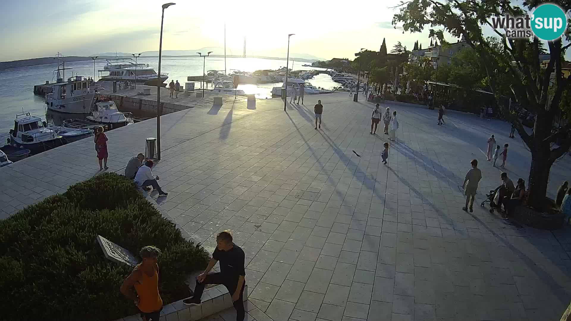 Webcam Selce panorama – View from apartment Lela