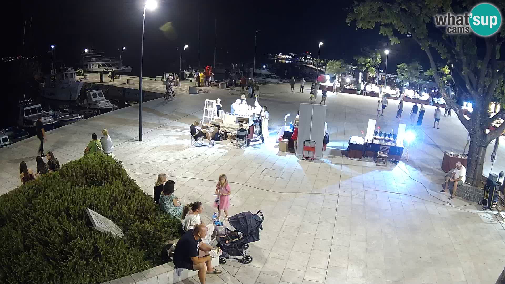 Selce Live webcam – piazza centrale