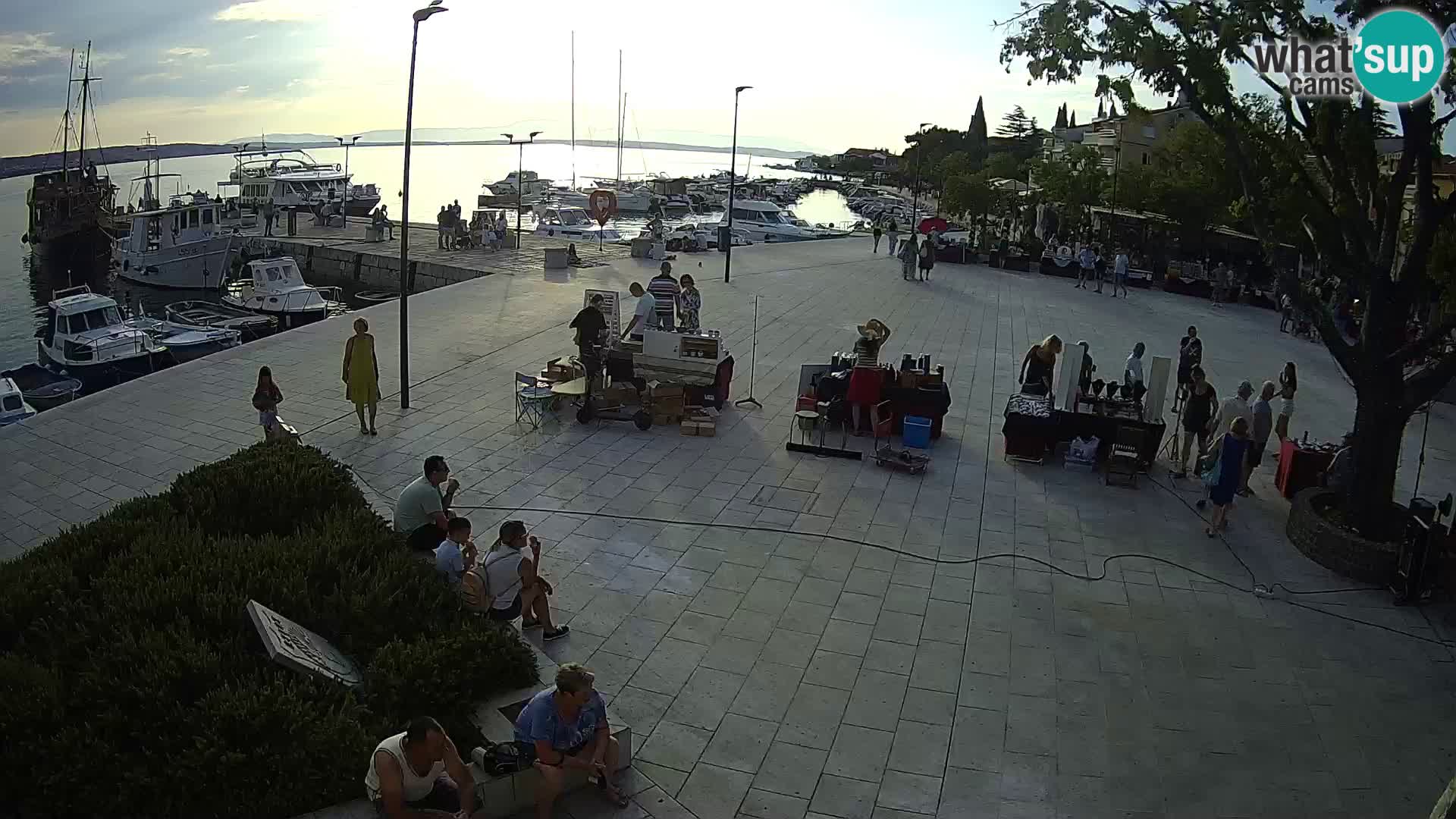 Webcam Selce panorama – View from apartment Lela