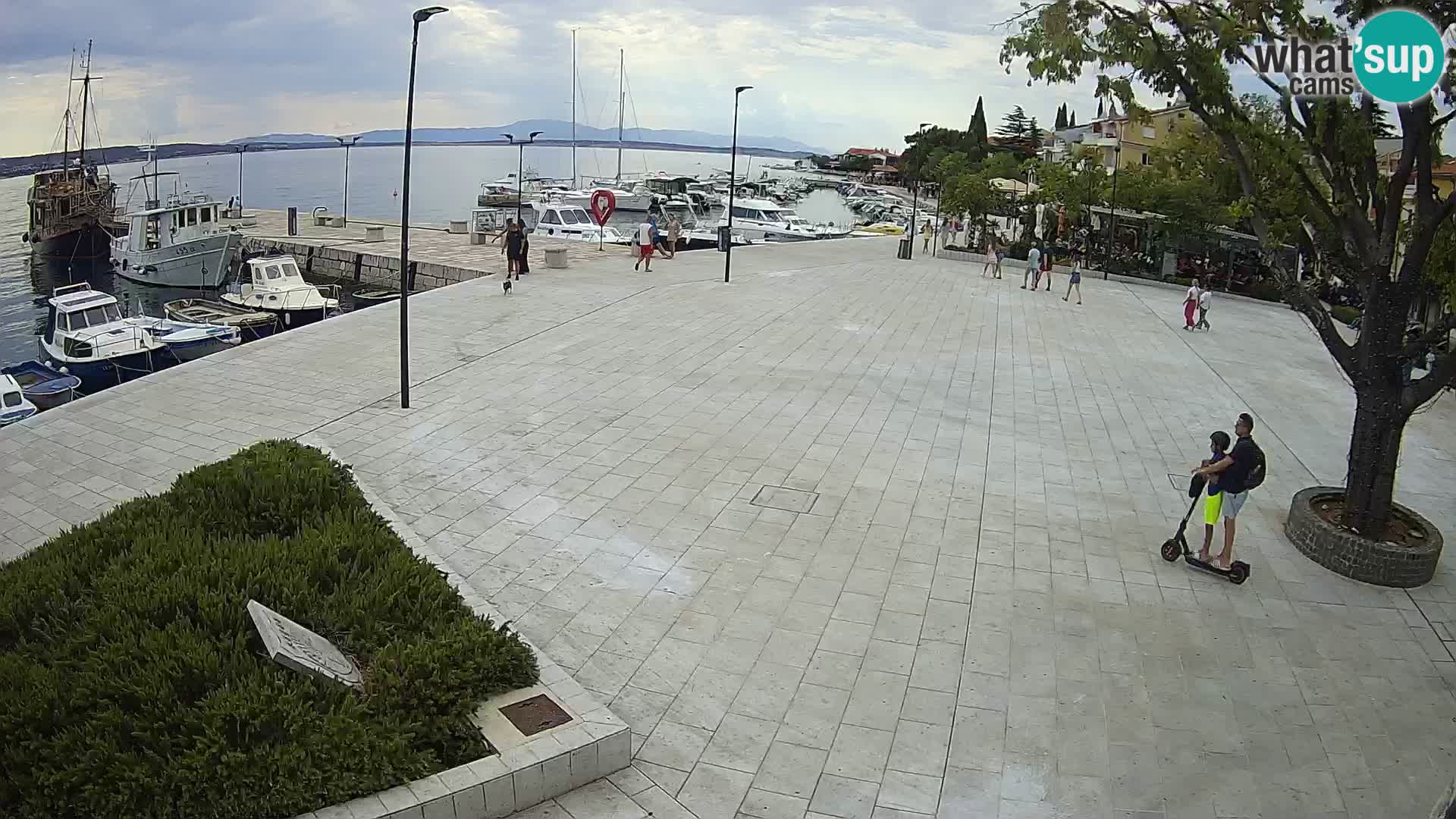 Webcam Selce panorama – View from apartment Lela