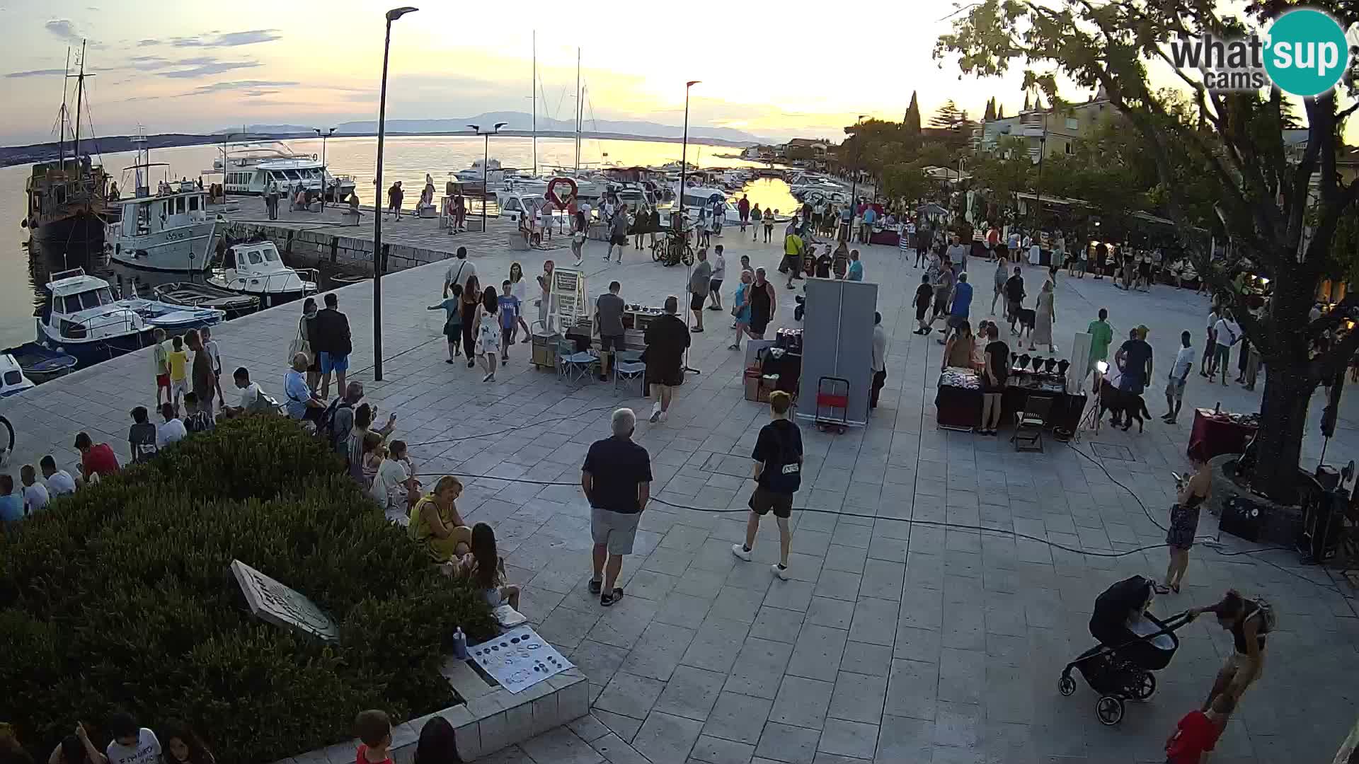 Webcam Selce panorama – Blick von der Wohnung Lela