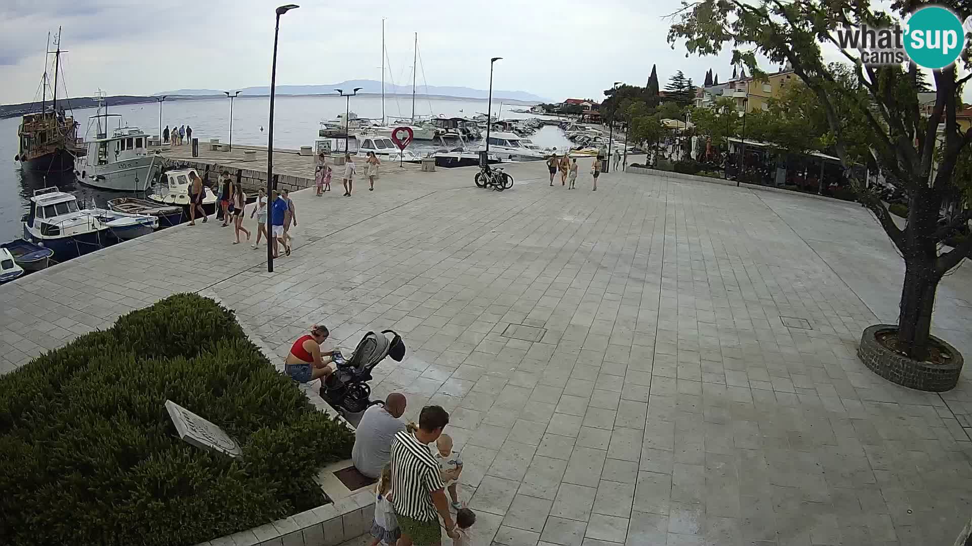 Webcam Selce panorama – Blick von der Wohnung Lela