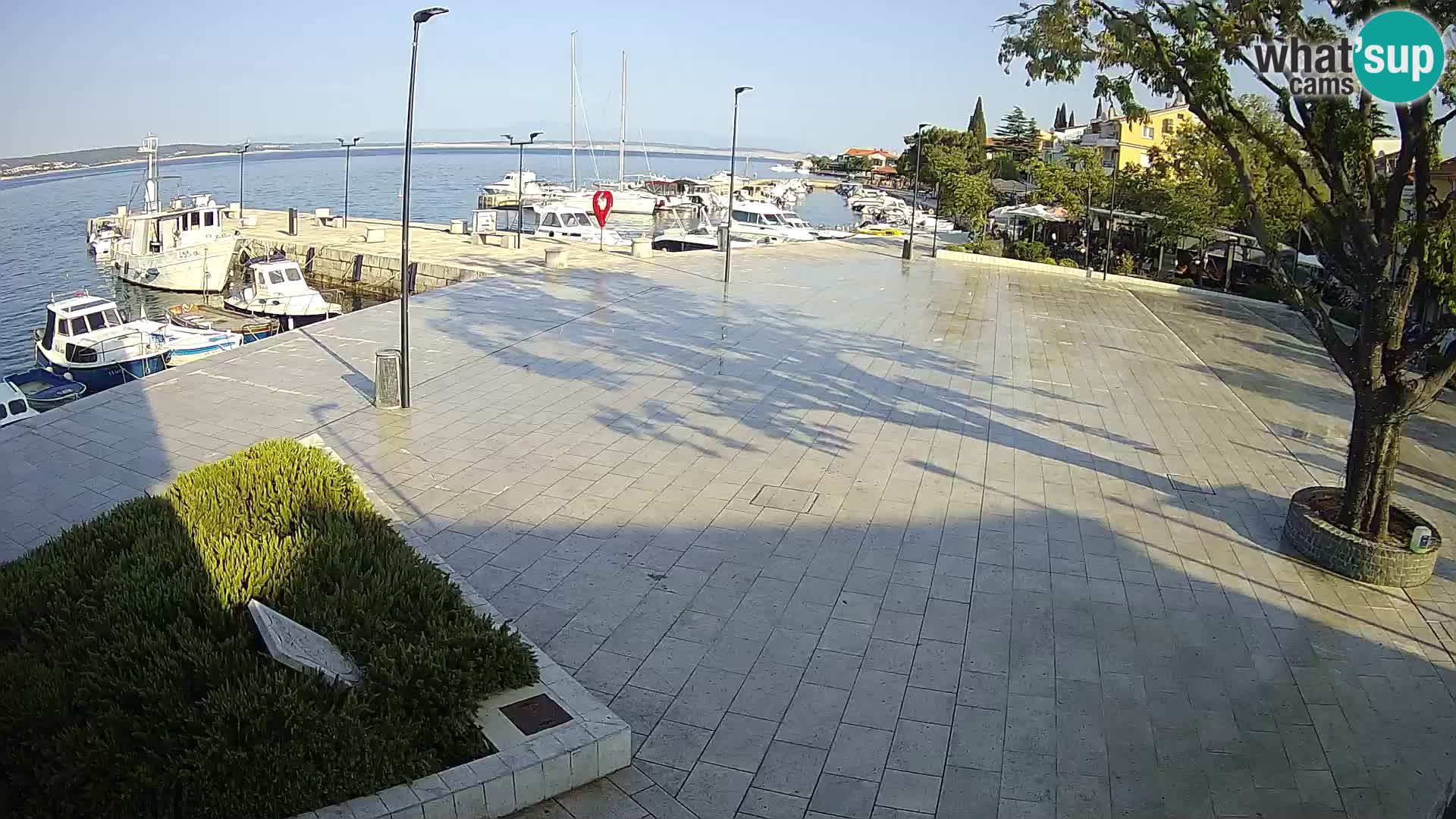 Kamera v živo Selce panorama – Pogled z apartmaja Lela