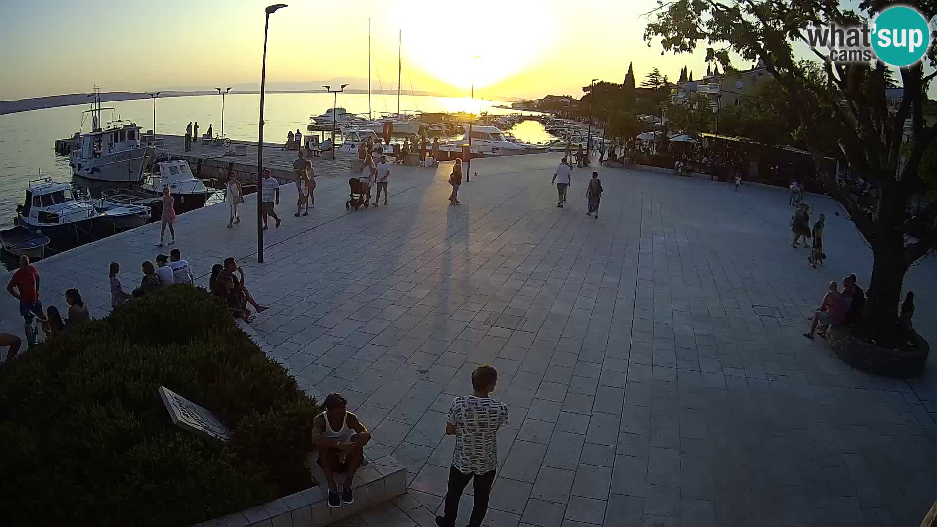 Webcam Selce panorama – View from apartment Lela
