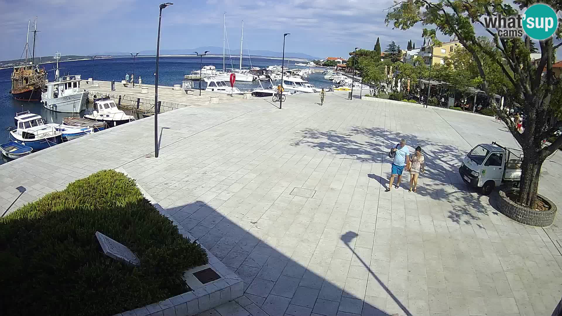 Kamera v živo Selce panorama – Pogled z apartmaja Lela
