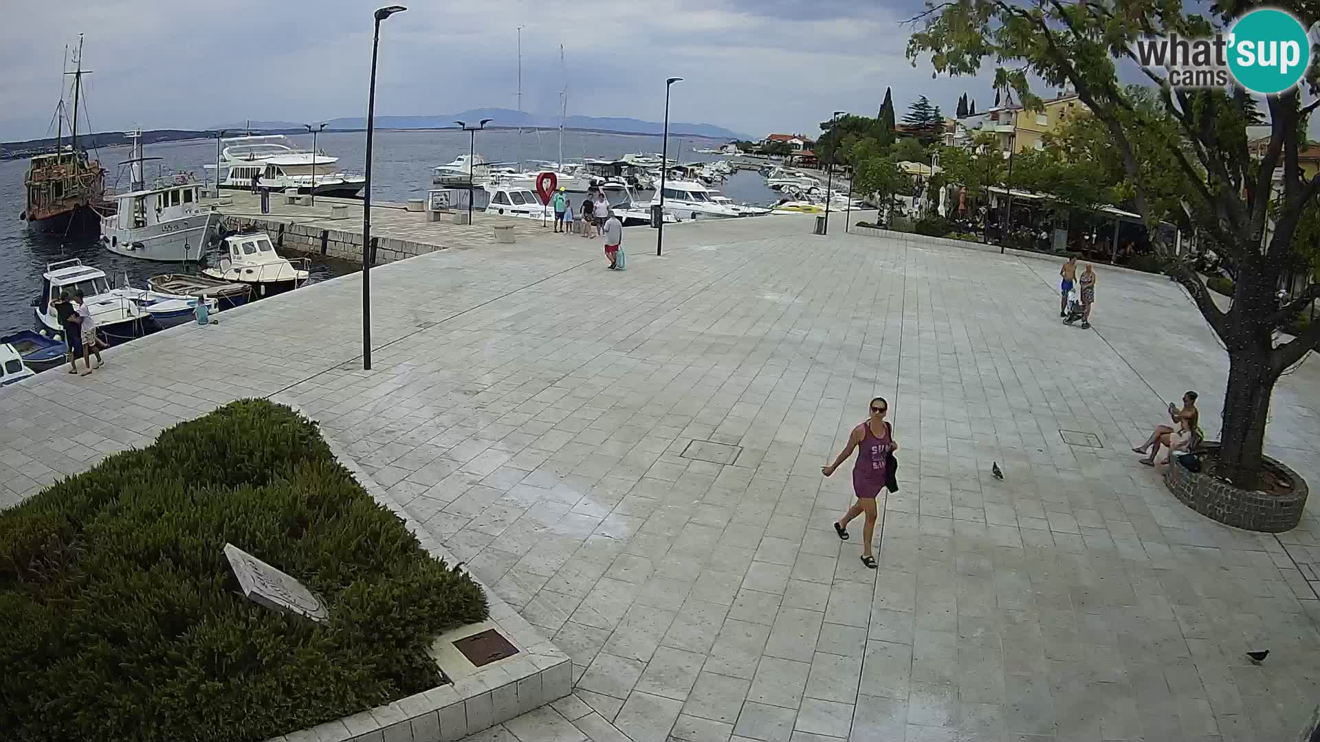 Web kamera Selce panorama – Pogled s apartmana Lela