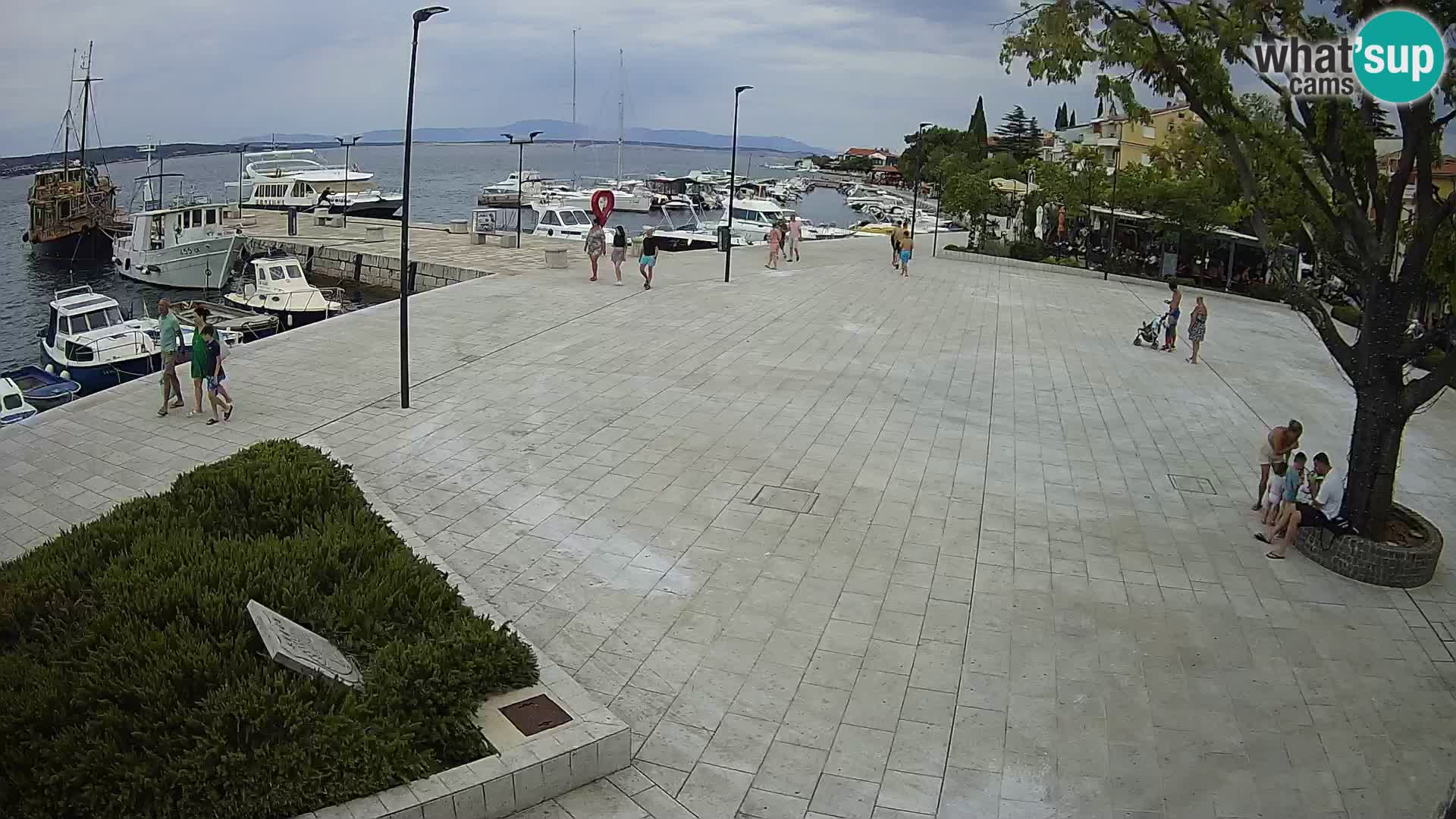 Webcam Selce panorama – Blick von der Wohnung Lela