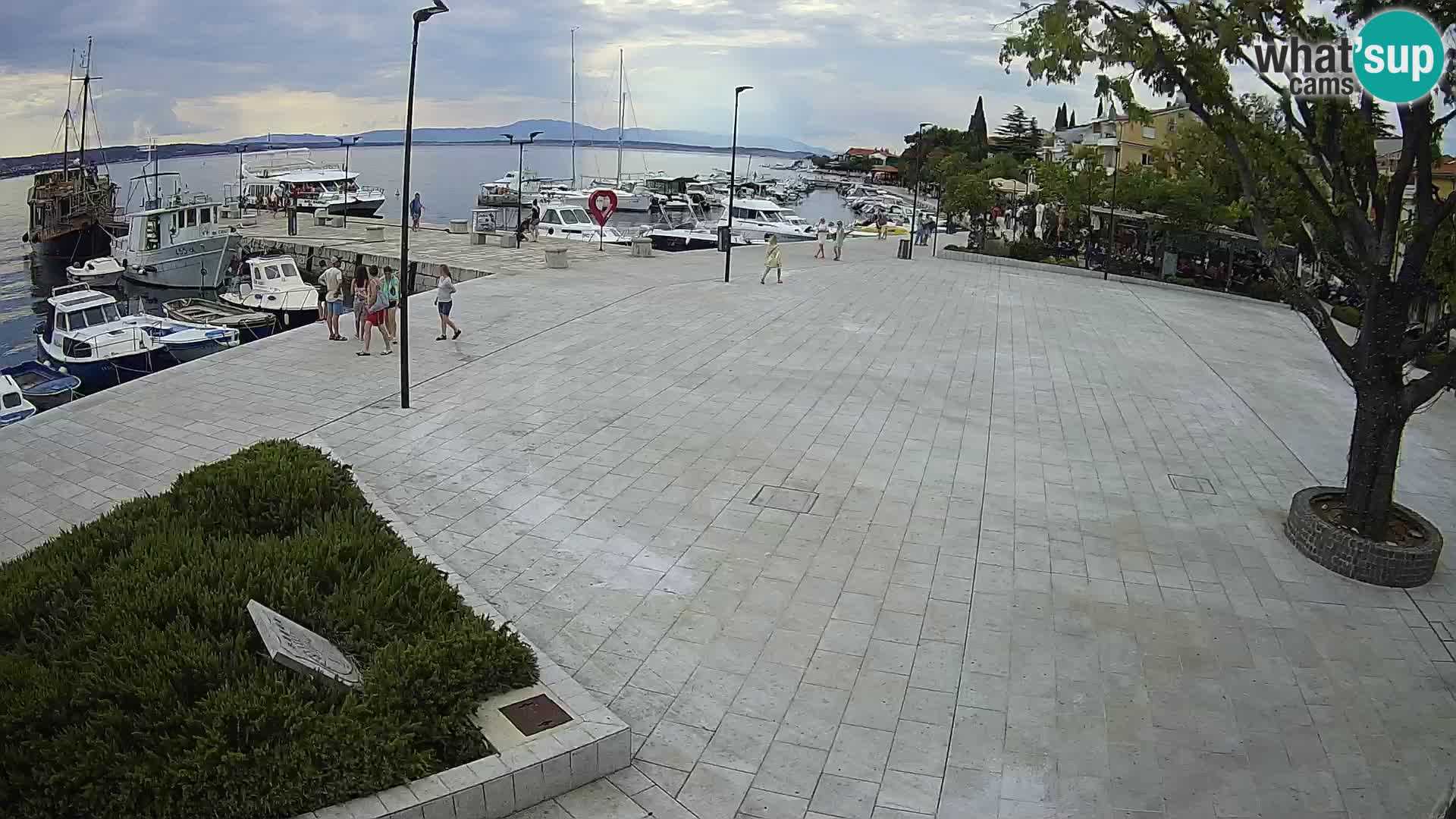 Web kamera Selce panorama – Pogled s apartmana Lela