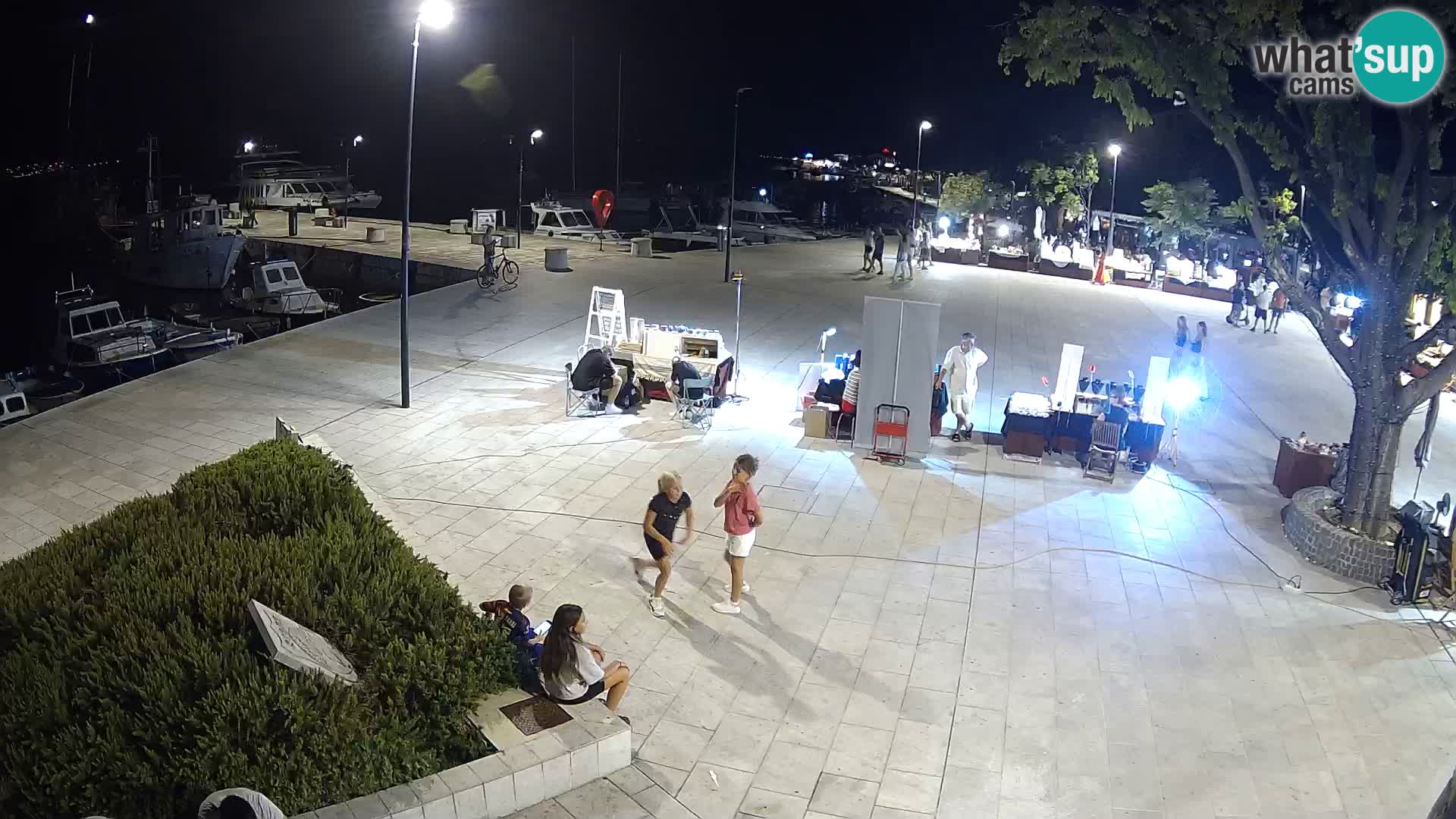 Webcam Selce panorama – View from apartment Lela