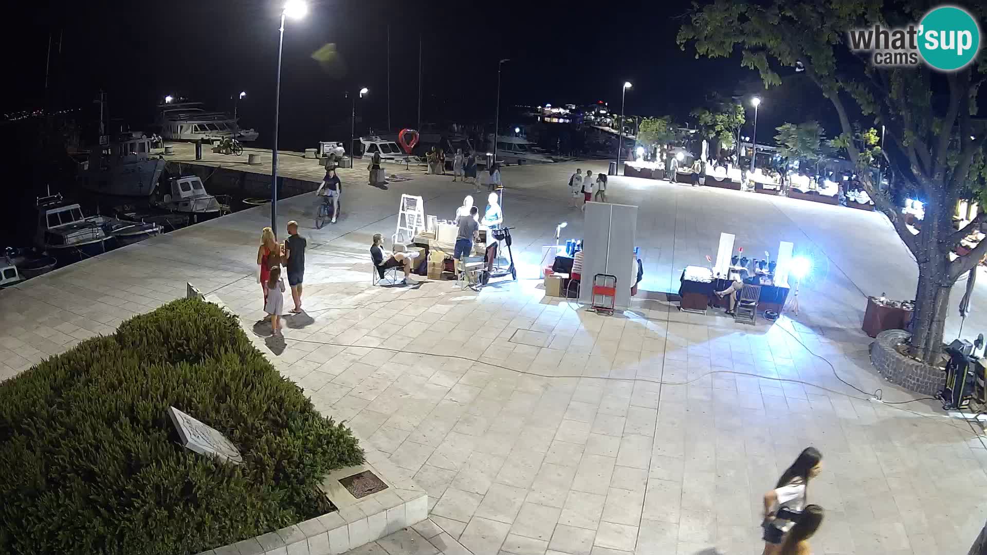 Selce webcam – Hauptplatz