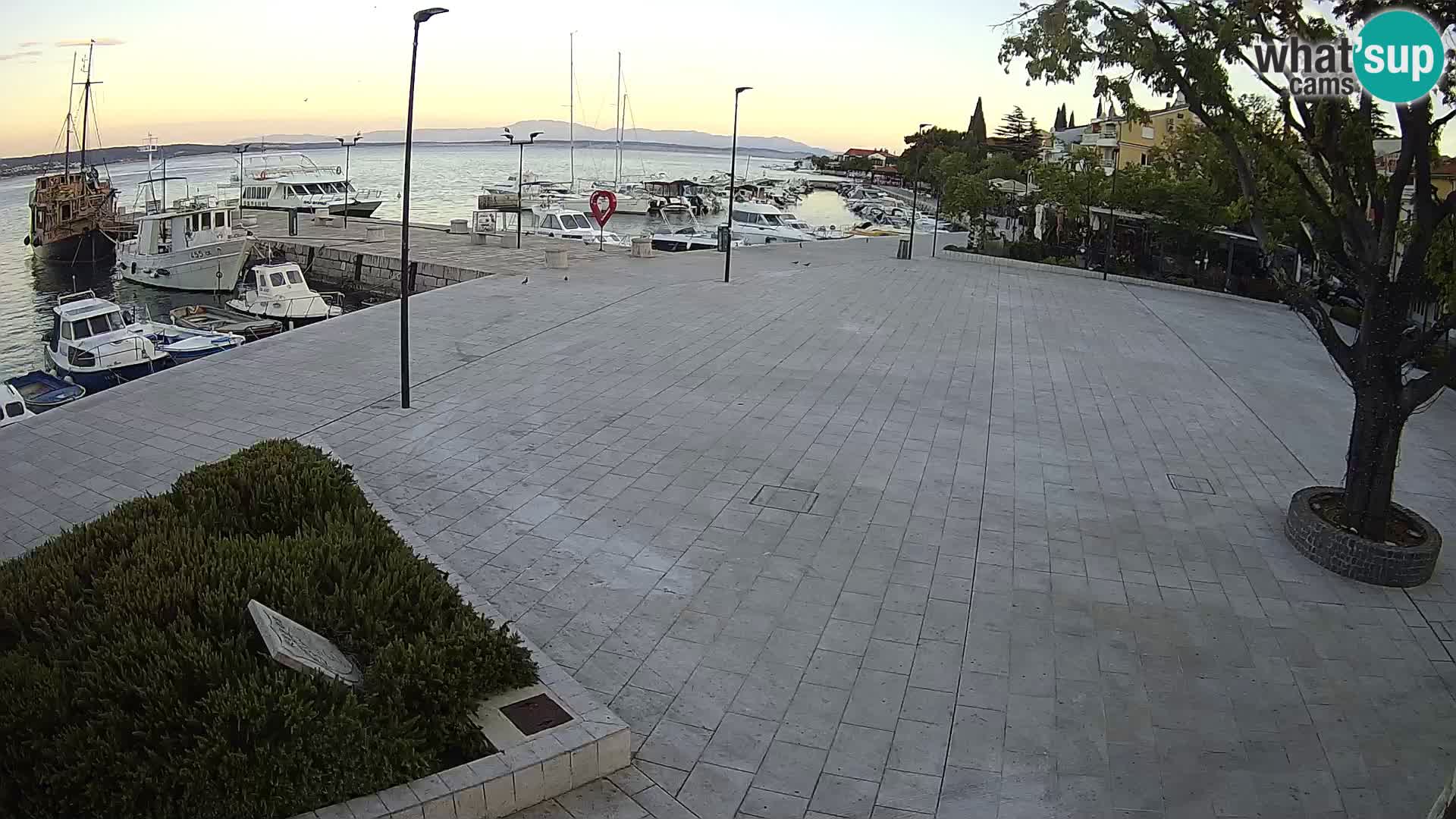Webcam Selce panorama – View from apartment Lela