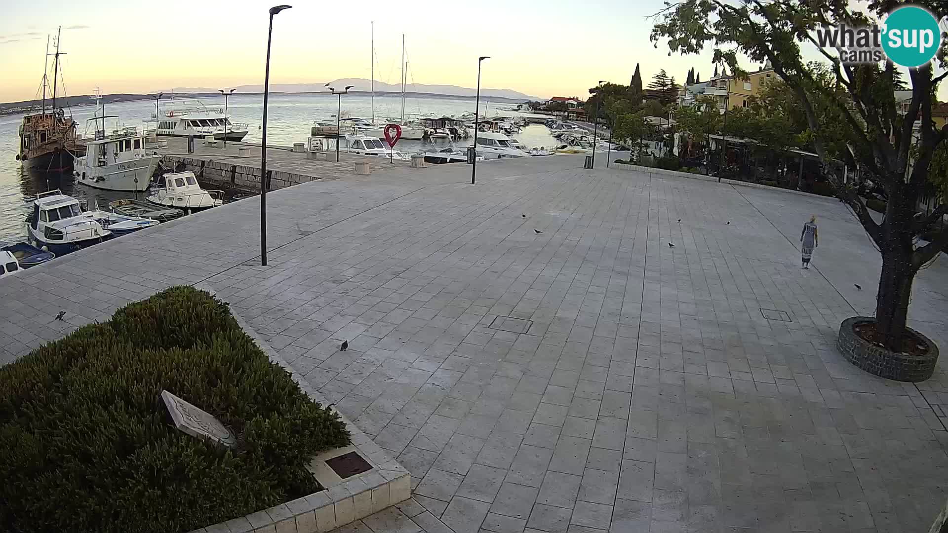 Selce webcam – Hauptplatz