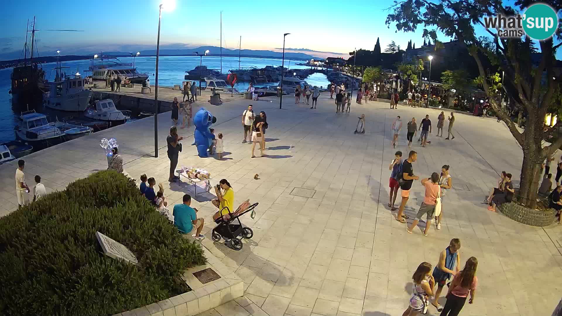 Selce webcam – Hauptplatz