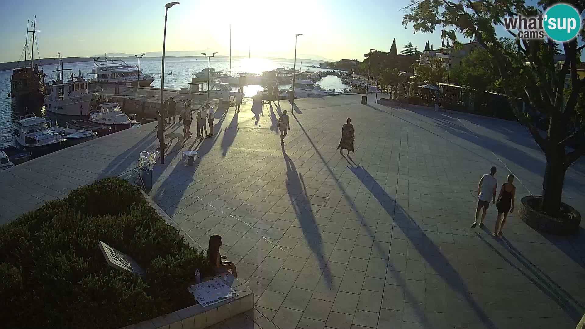 Webcam Selce panorama – View from apartment Lela