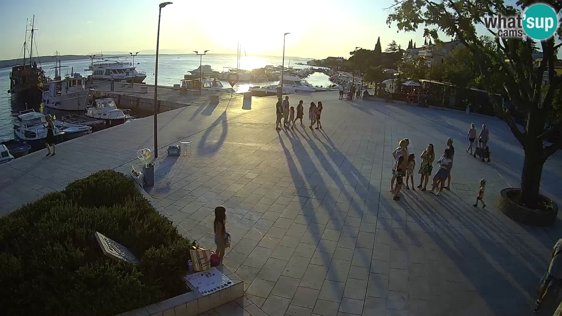 Kamera v živo Selce panorama – Pogled z apartmaja Lela