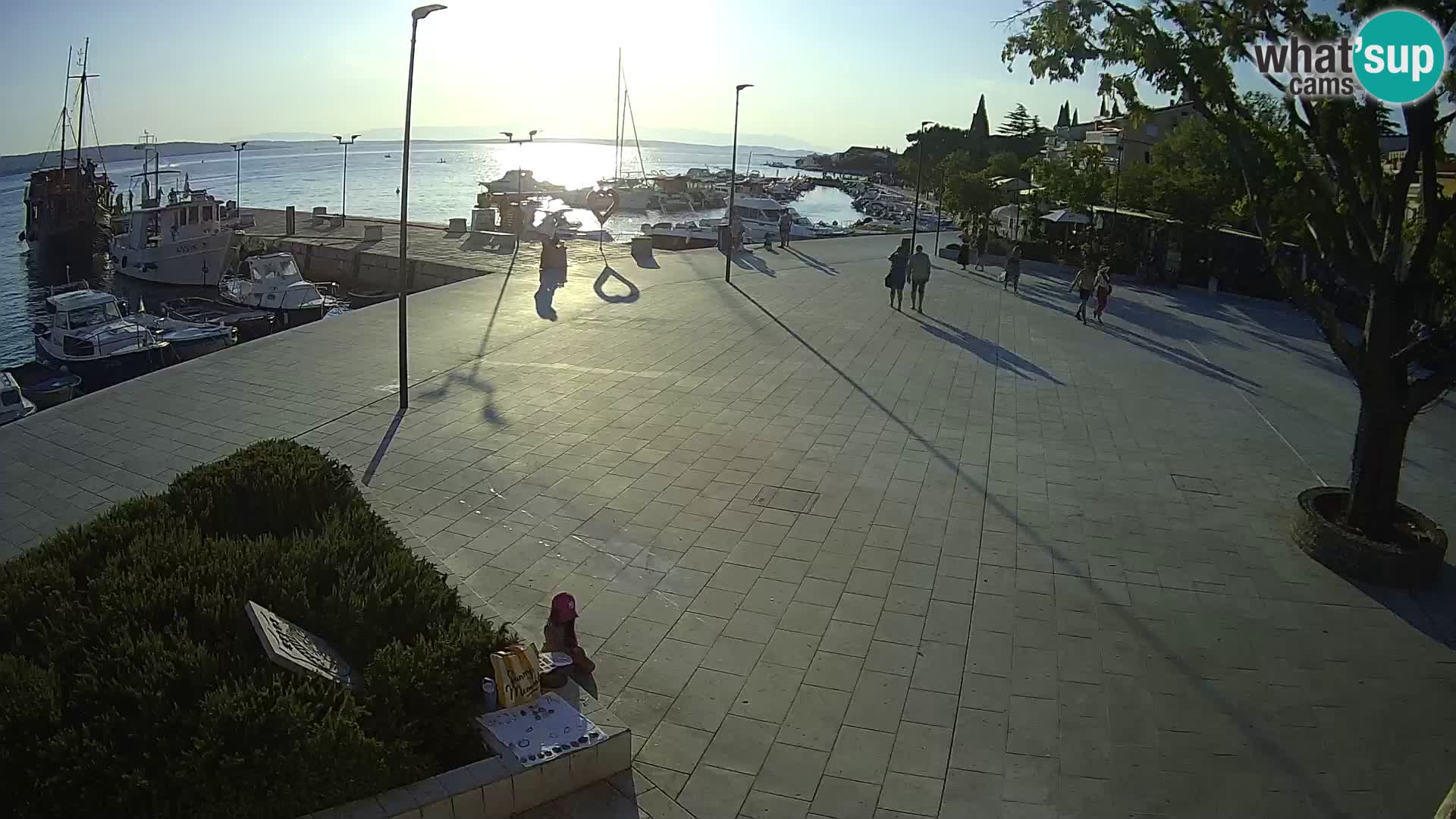 Webcam Selce panorama – View from apartment Lela