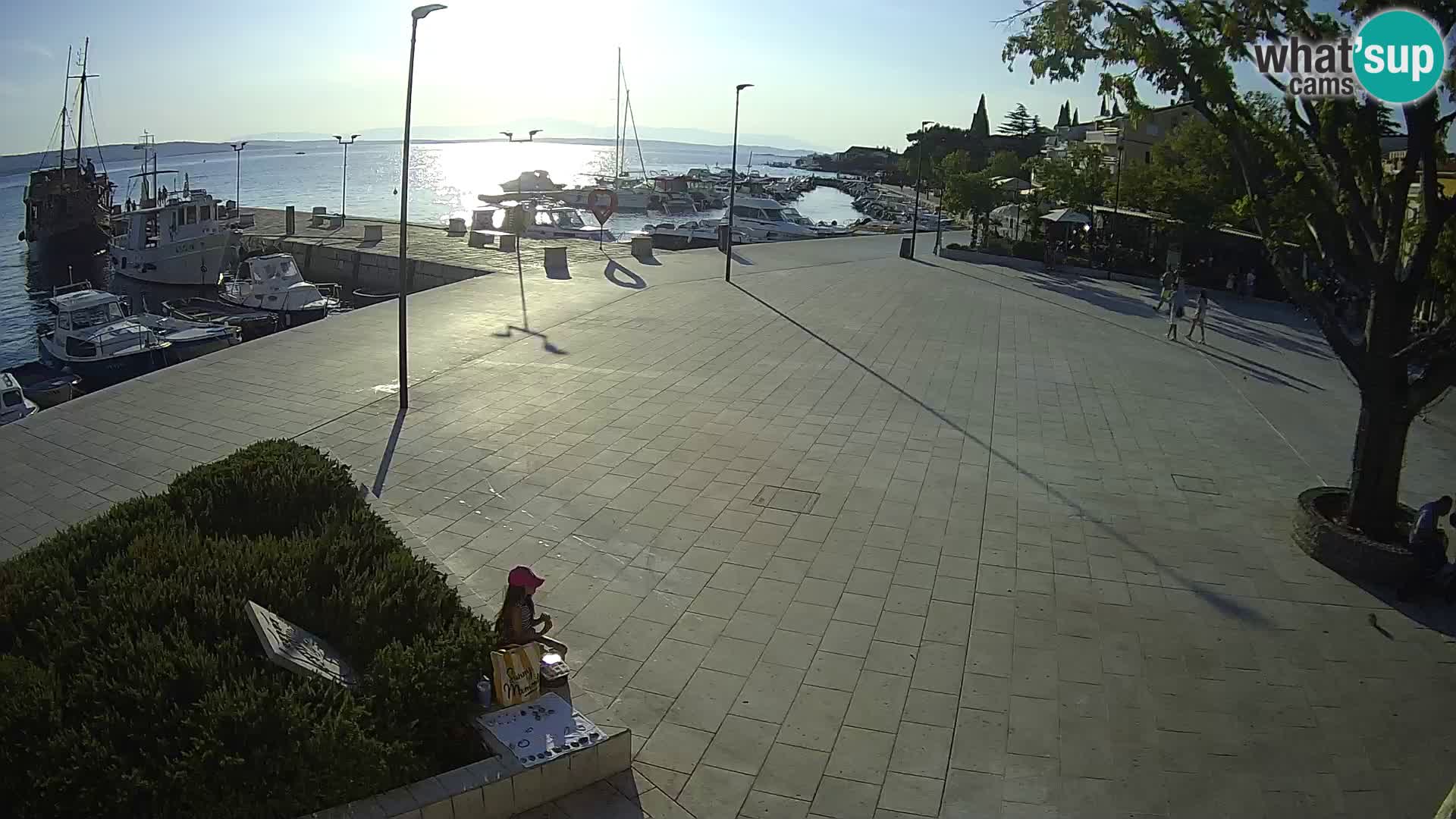 Kamera v živo Selce panorama – Pogled z apartmaja Lela