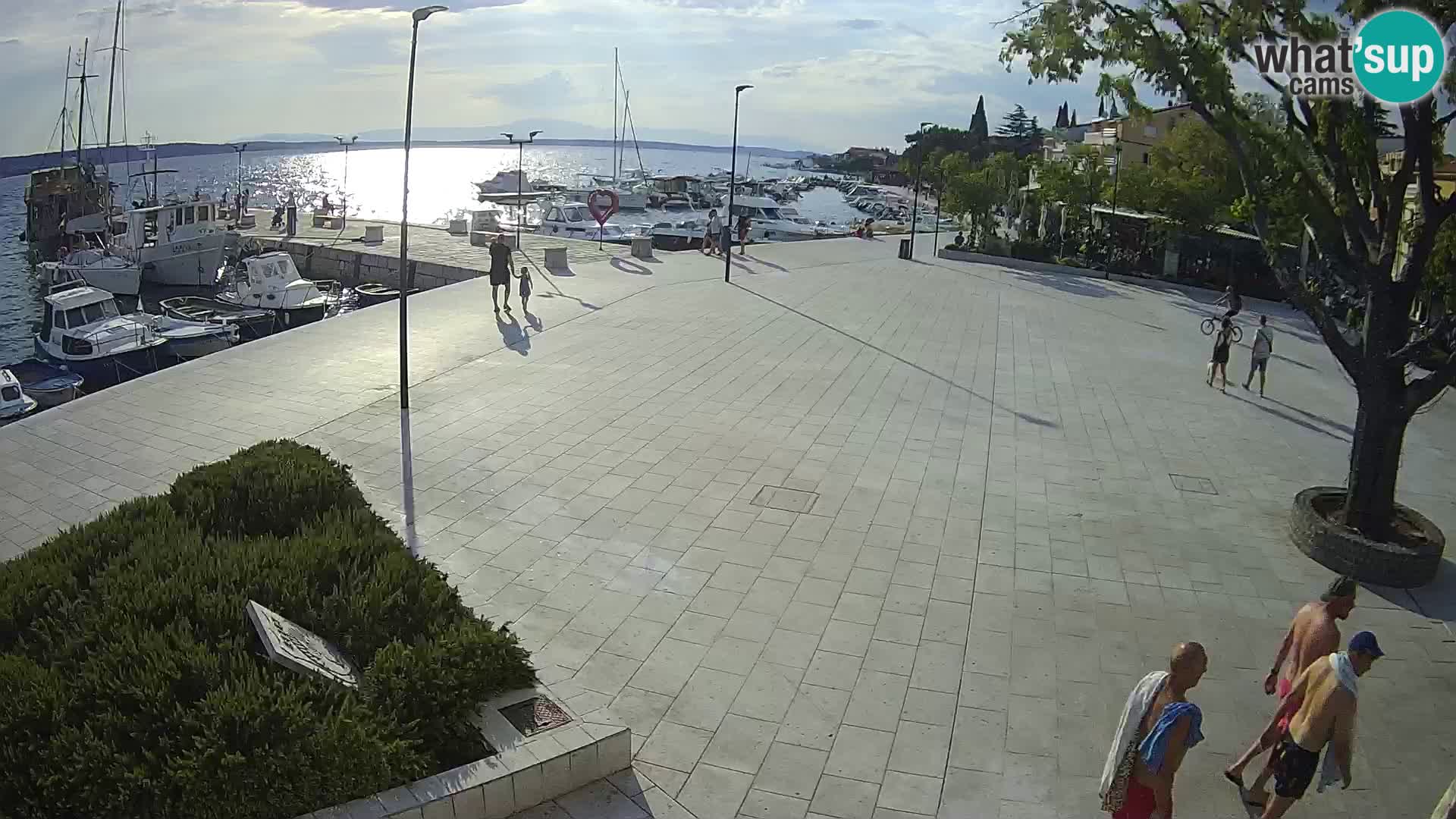 Selce webcam – Hauptplatz