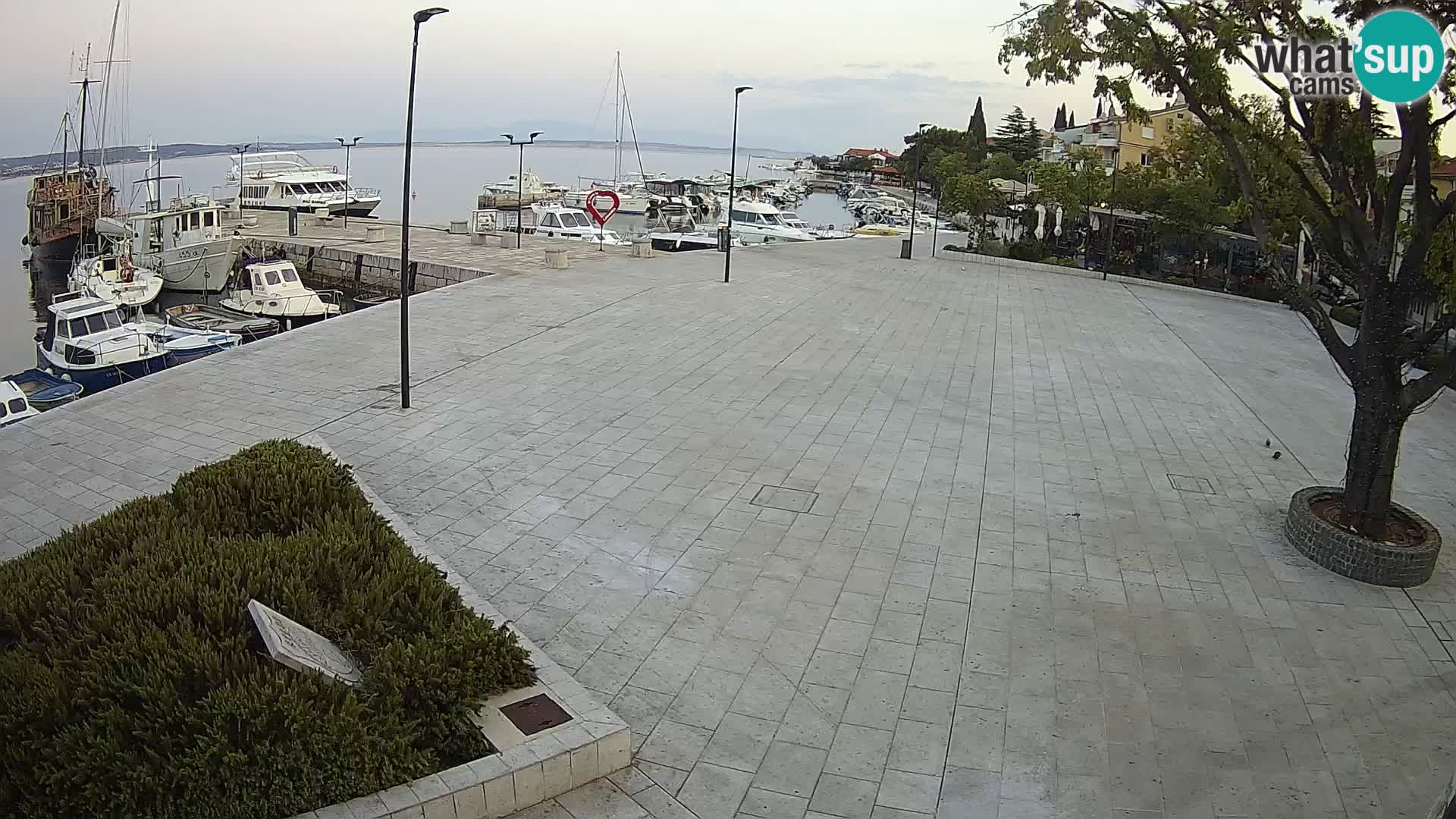 Kamera v živo Selce panorama – Pogled z apartmaja Lela