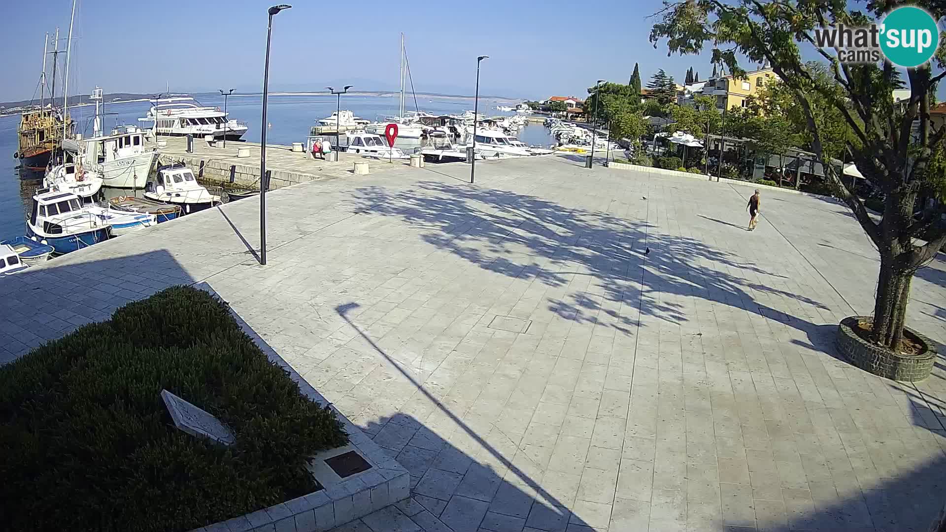 Kamera v živo Selce panorama – Pogled z apartmaja Lela