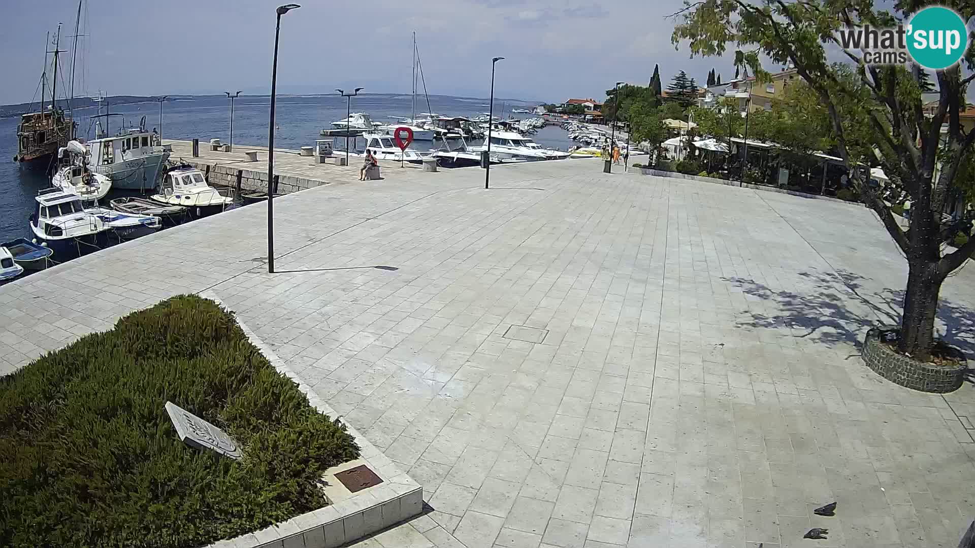 Kamera v živo Selce panorama – Pogled z apartmaja Lela