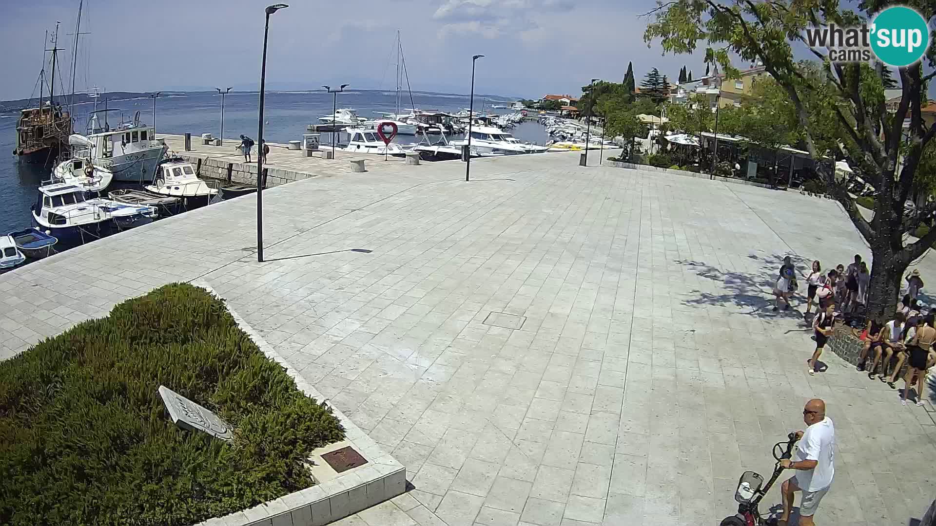 Selce webcam – Hauptplatz