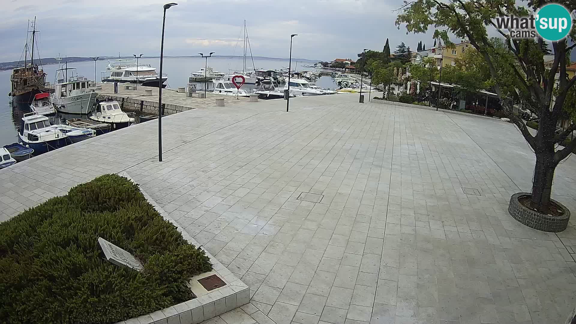 Kamera v živo Selce panorama – Pogled z apartmaja Lela