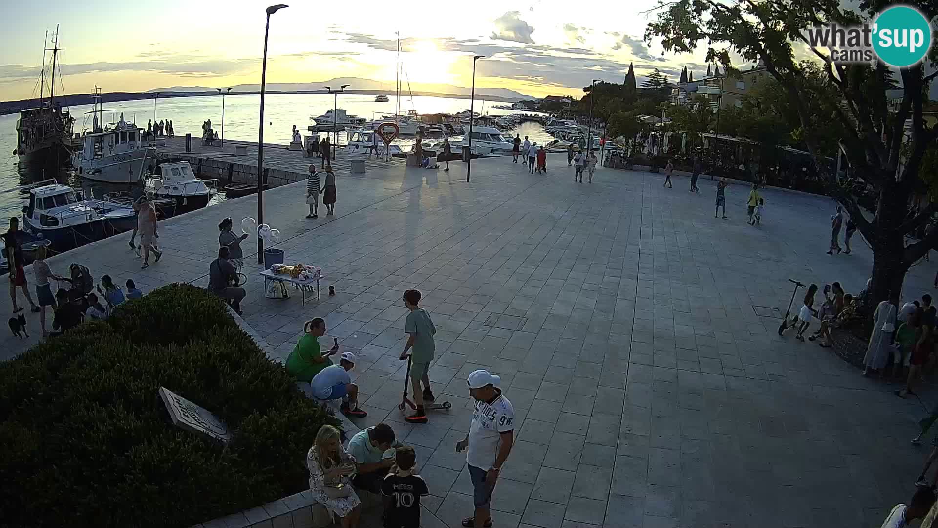 Livecam Selce – main square