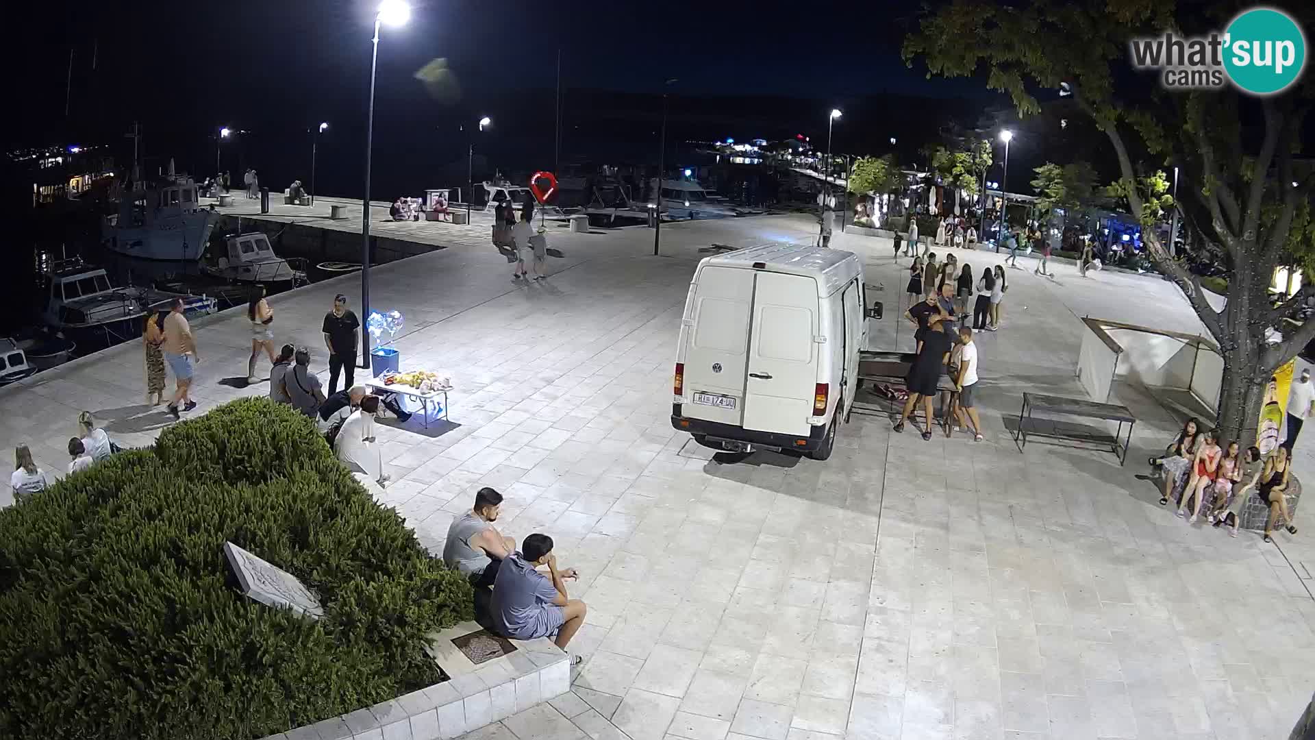 Livecam Selce panorama dall’appartamento Lela