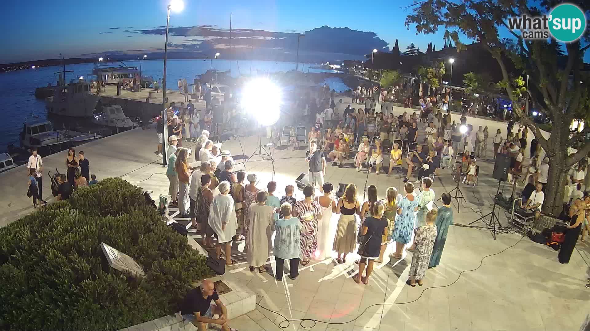 Livecam Selce panorama dall’appartamento Lela