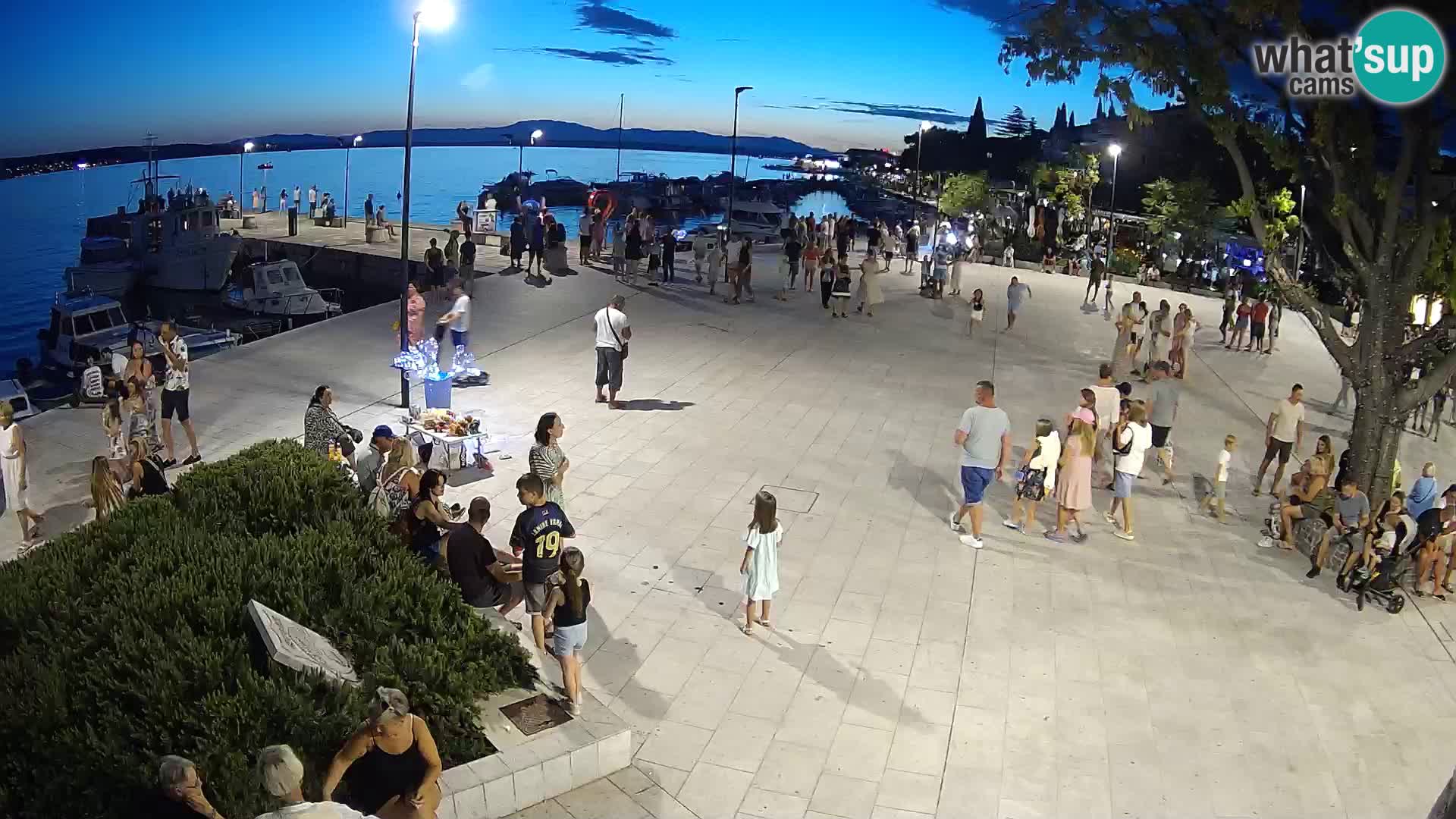 Webcam Selce panorama – View from apartment Lela
