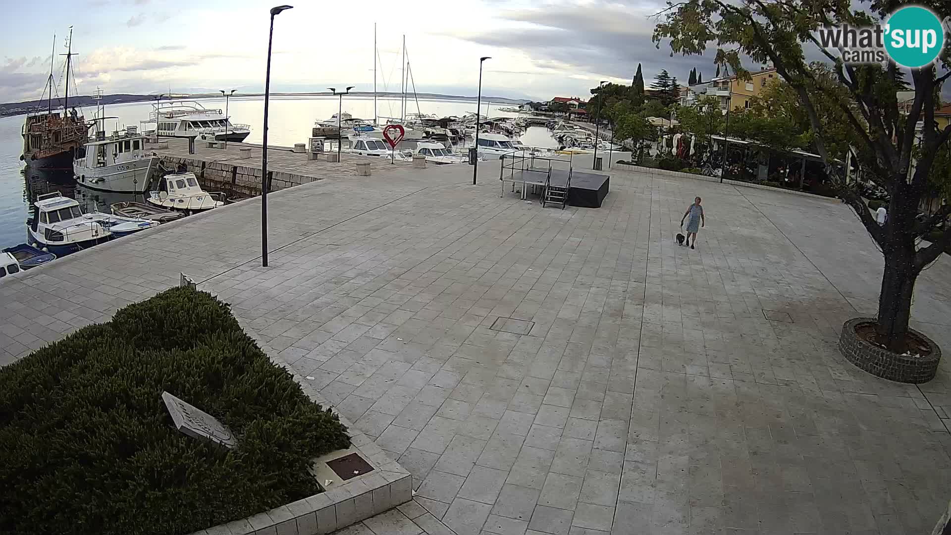 Webcam Selce panorama – View from apartment Lela