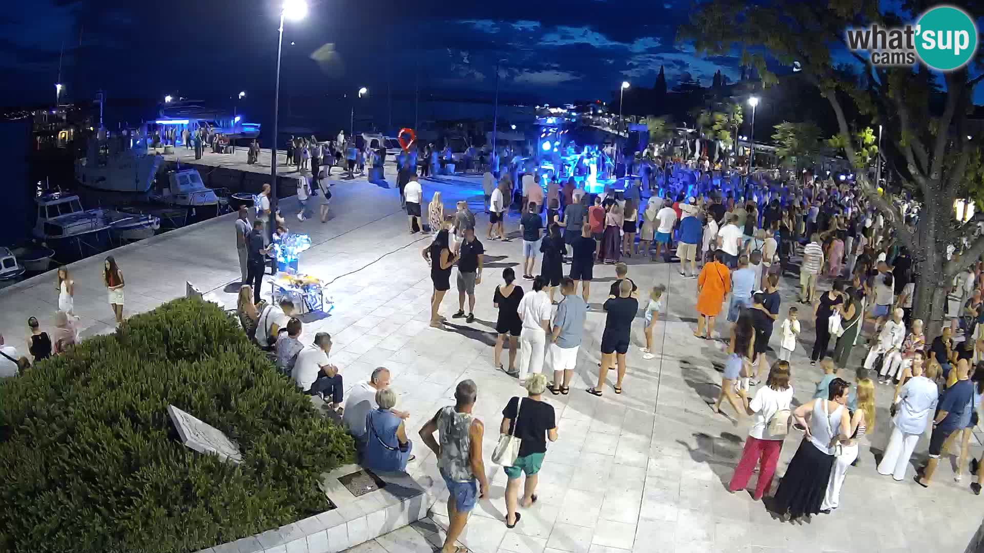 Webcam Selce panorama – View from apartment Lela