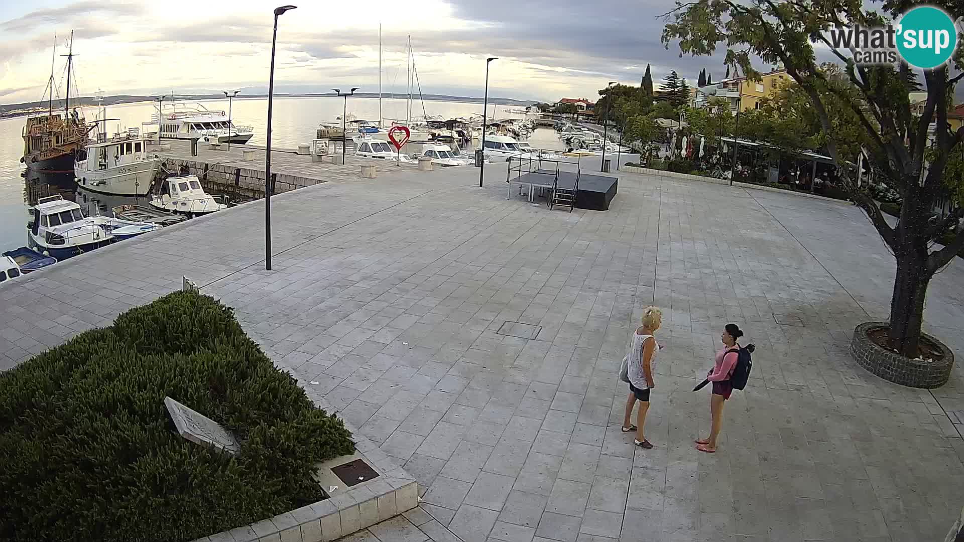 Webcam Selce panorama – Blick von der Wohnung Lela