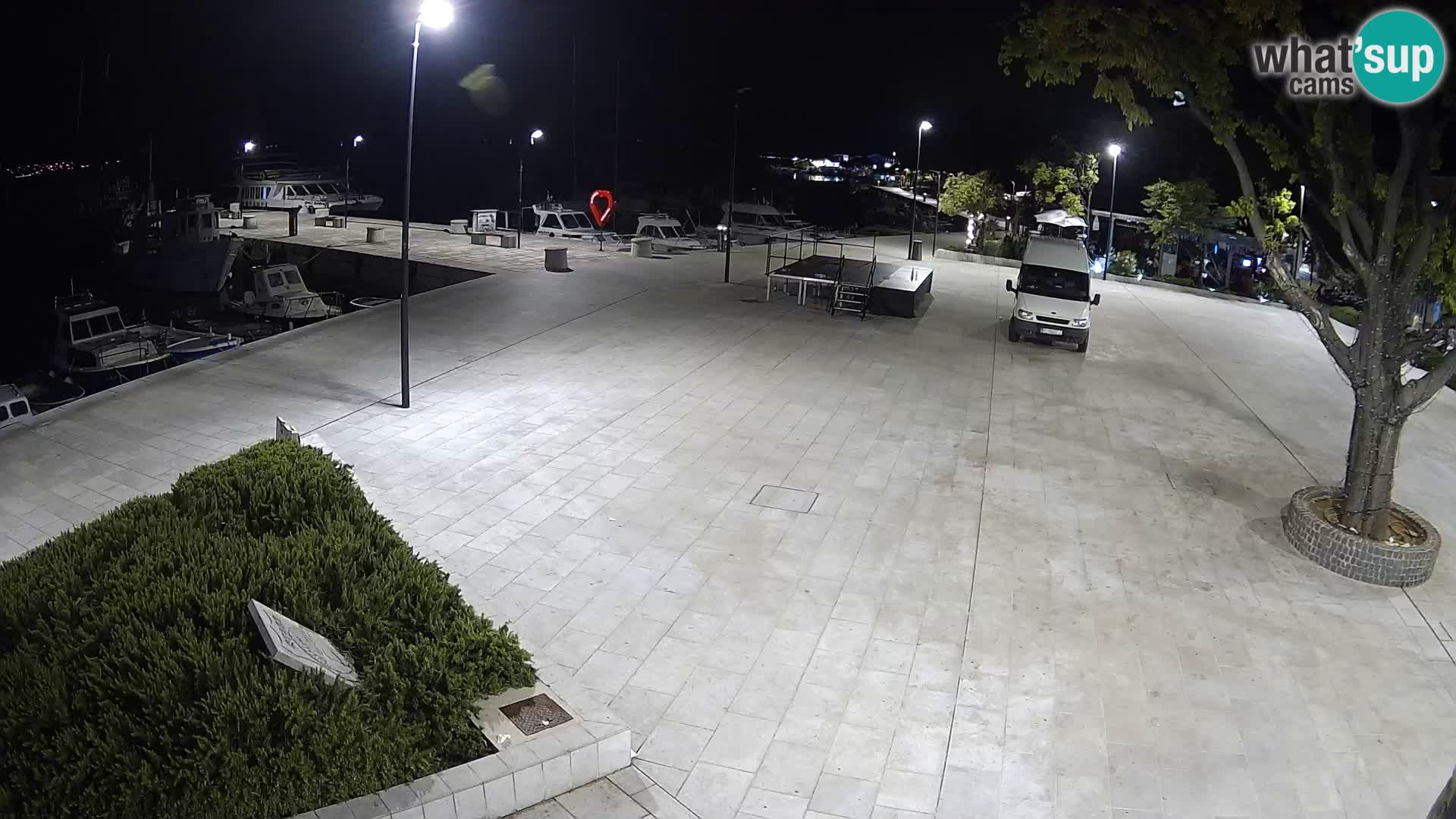 Selce webcam – Hauptplatz