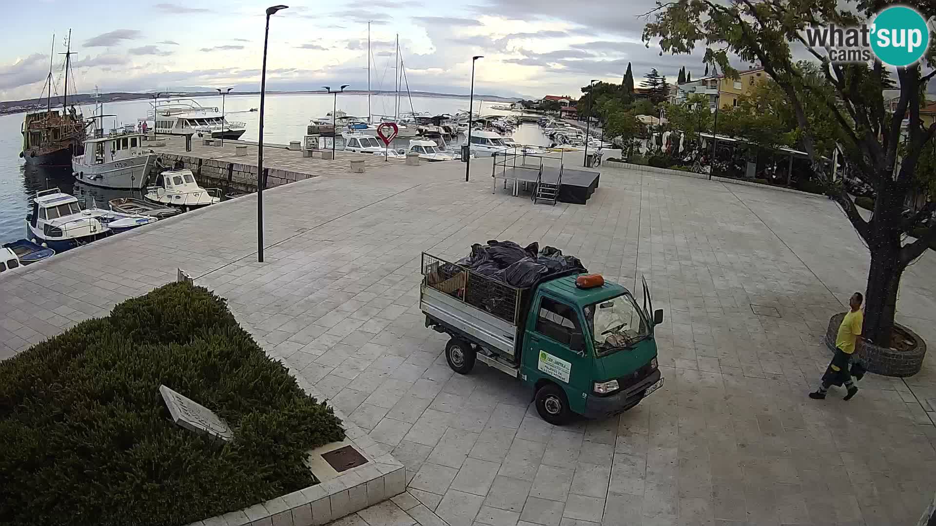 Webcam Selce panorama – View from apartment Lela