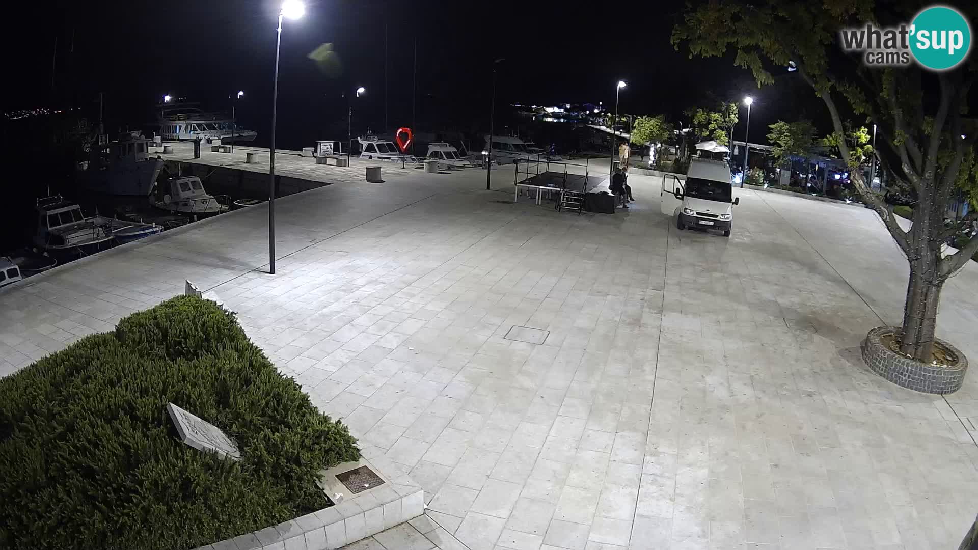 Web kamera Selce panorama – Pogled s apartmana Lela
