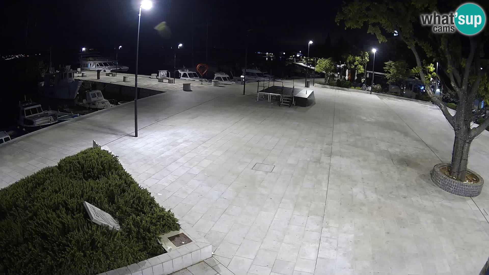 Kamera v živo Selce panorama – Pogled z apartmaja Lela