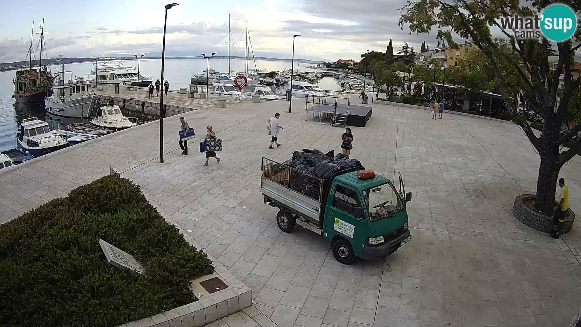 Selce webcam – Hauptplatz