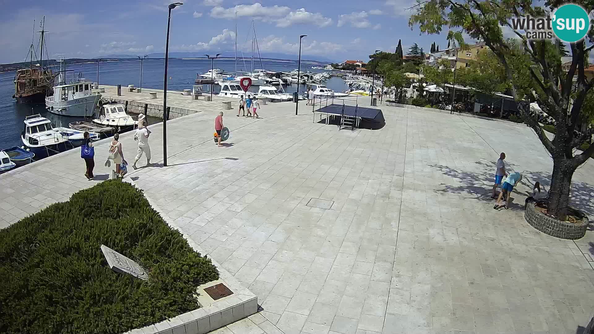 Livecam Selce – main square