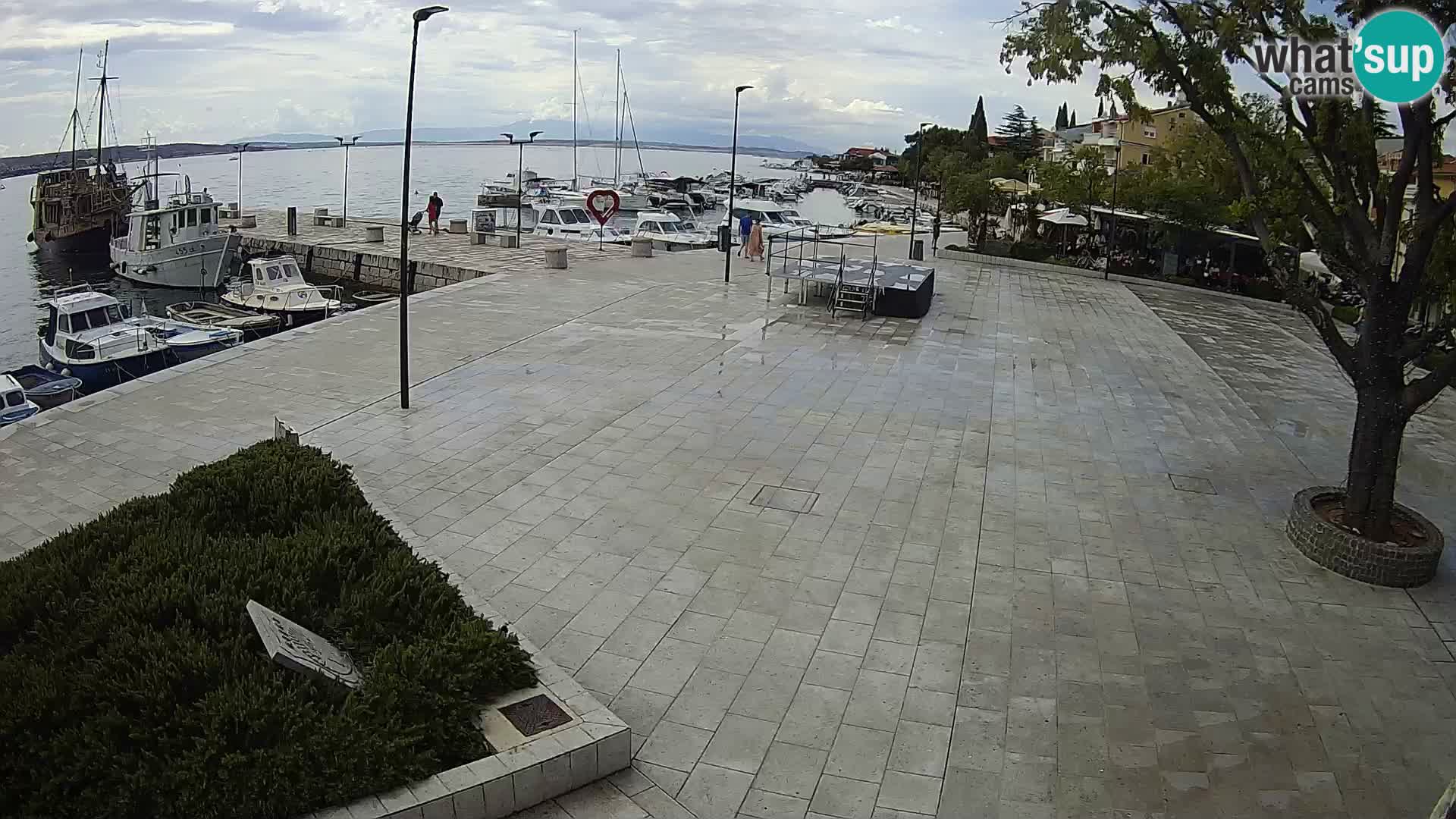 Livecam Selce panorama dall’appartamento Lela