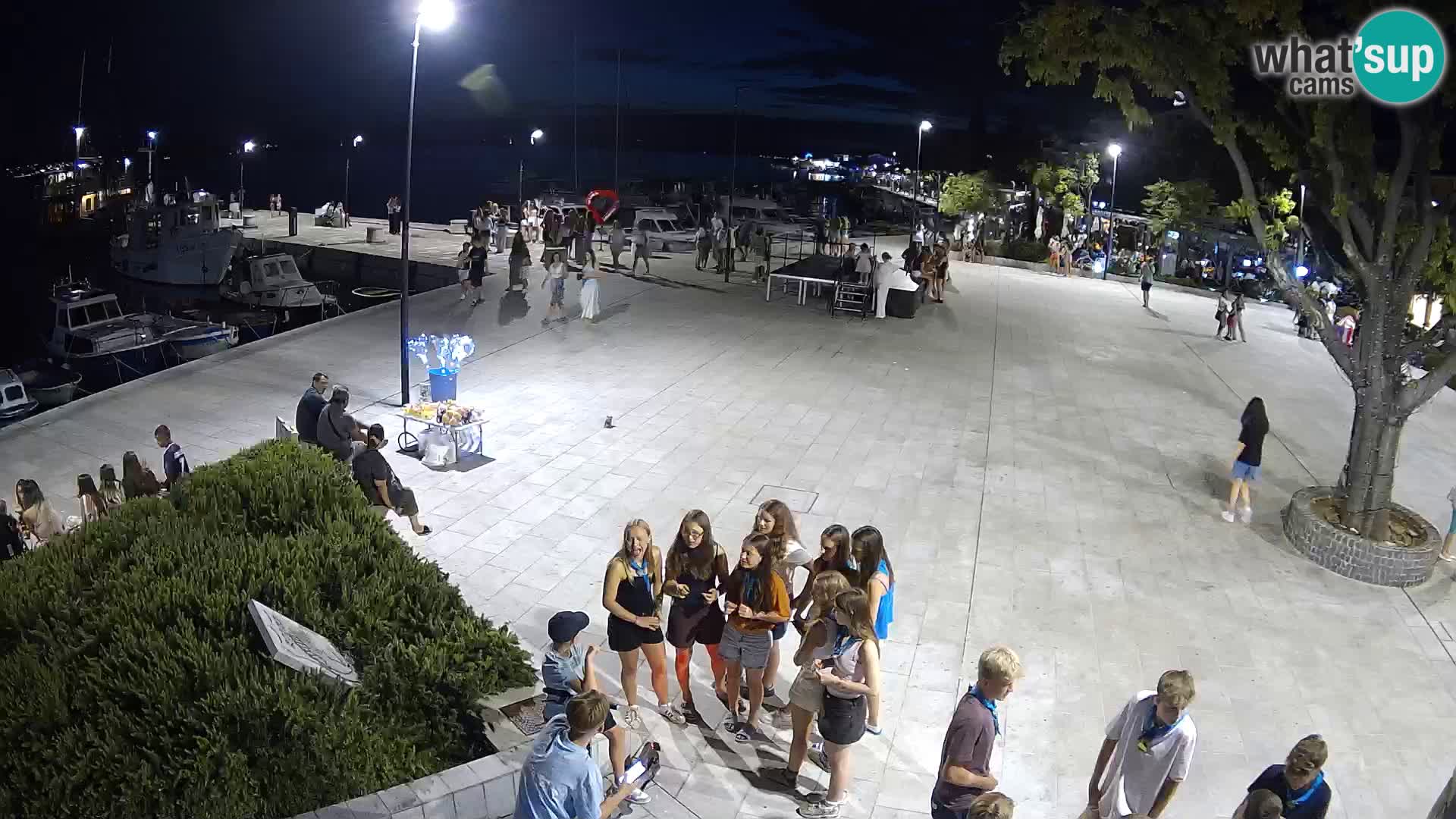 Livecam Selce – main square