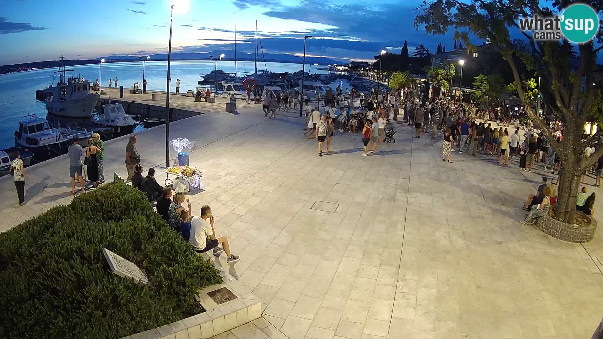 Livecam Selce – main square