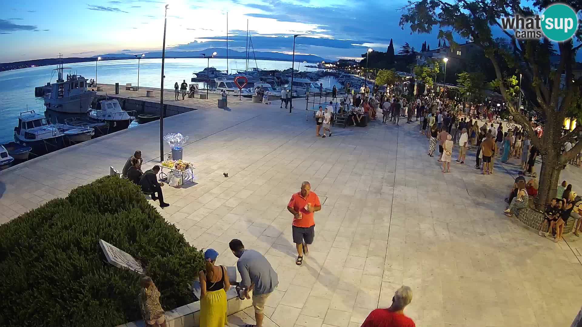 Webcam Selce panorama – Blick von der Wohnung Lela