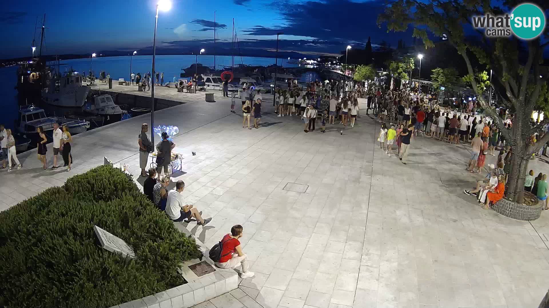 Webcam Selce panorama – View from apartment Lela