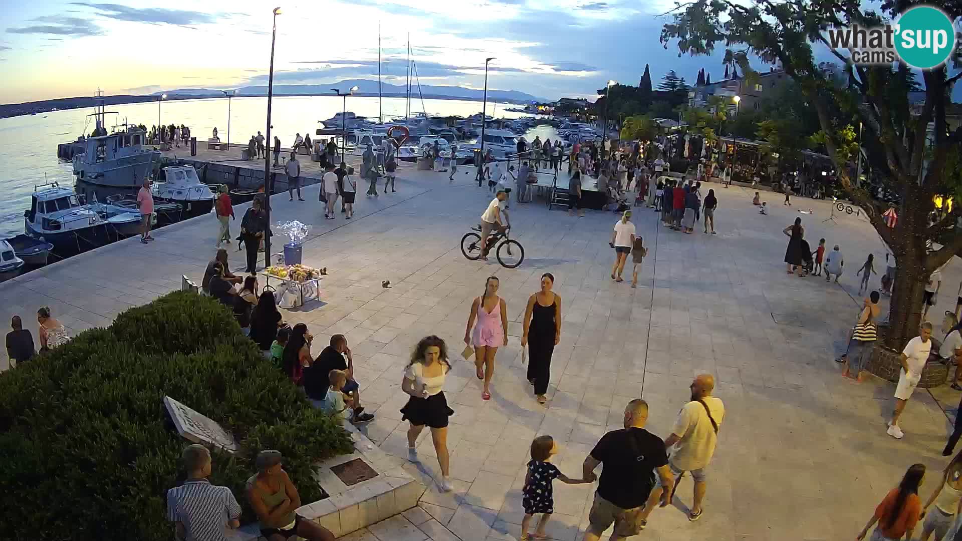 Webcam Selce panorama – Blick von der Wohnung Lela