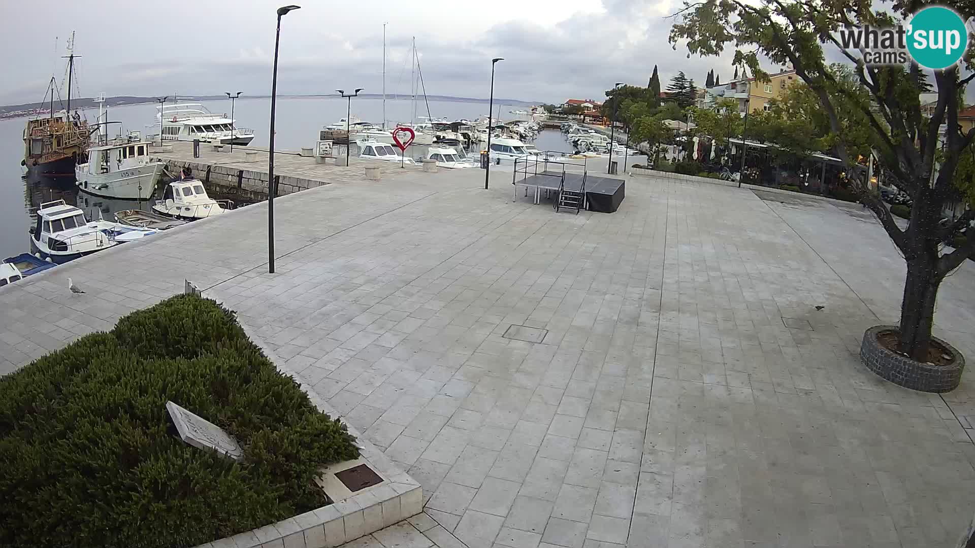 Livecam Selce panorama dall’appartamento Lela