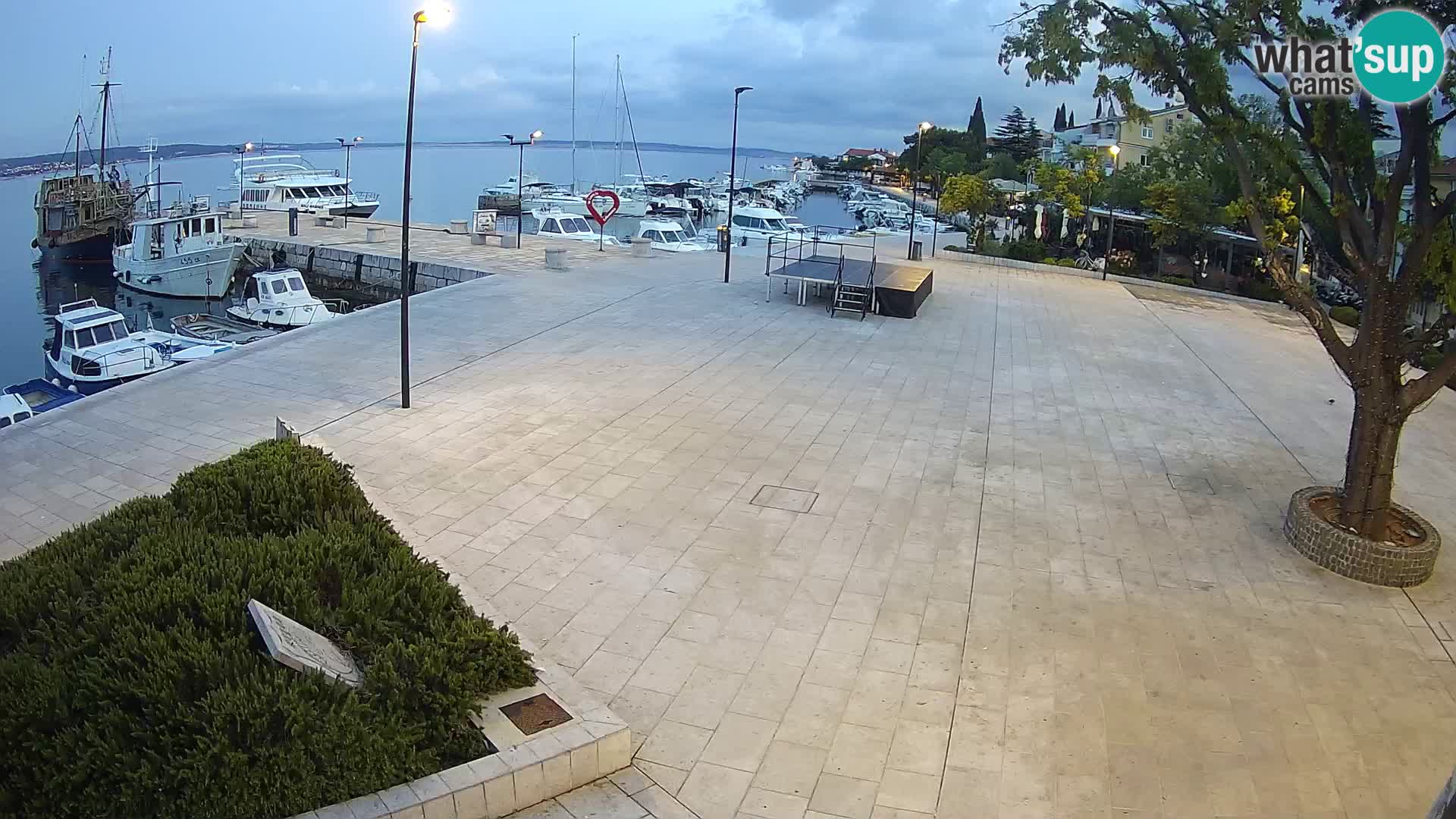 Livecam Selce – main square