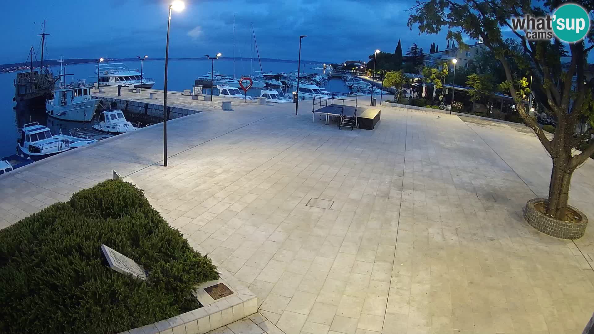 Web kamera Selce panorama – Pogled s apartmana Lela