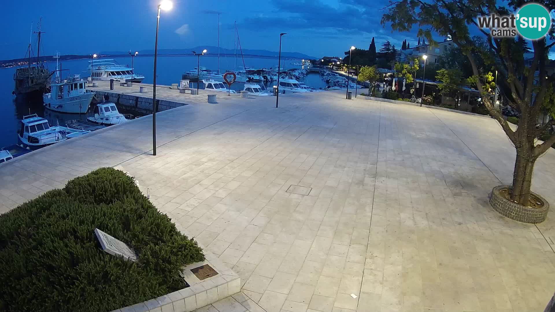Kamera v živo Selce panorama – Pogled z apartmaja Lela